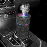 BreezeGlow: Car Air Purifier & Humidifier with LED